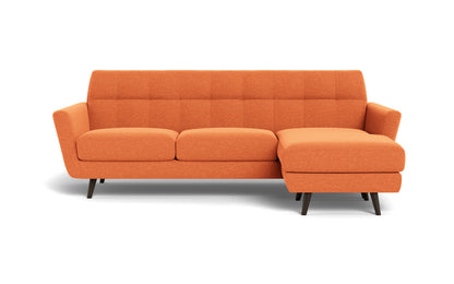 Lamar 96" Reversible Chaise Sofa - Bennett Orangeade