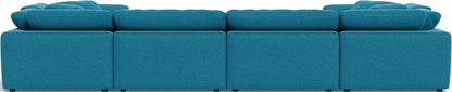 Fluffy 4 Corner U Sectional - Bennett Peacock