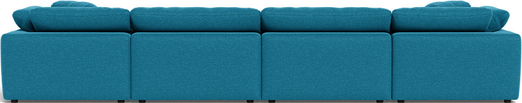 Fluffy 4 Piece Sectional W/Double Otto - Bennett Peacock