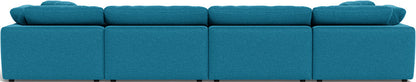 Fluffy 4 Piece Sectional W/Double Otto - Bennett Peacock