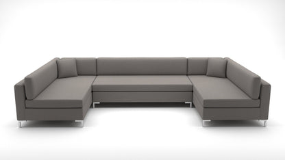 Bonnell U Armless Sectional