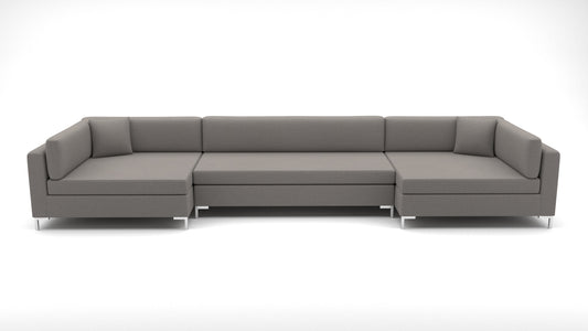 Bonnell 188" U Cuddler Sectional -