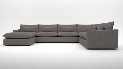 Bouldin 163" Corner Sectional W. Laf Chaise - Peyton Slate