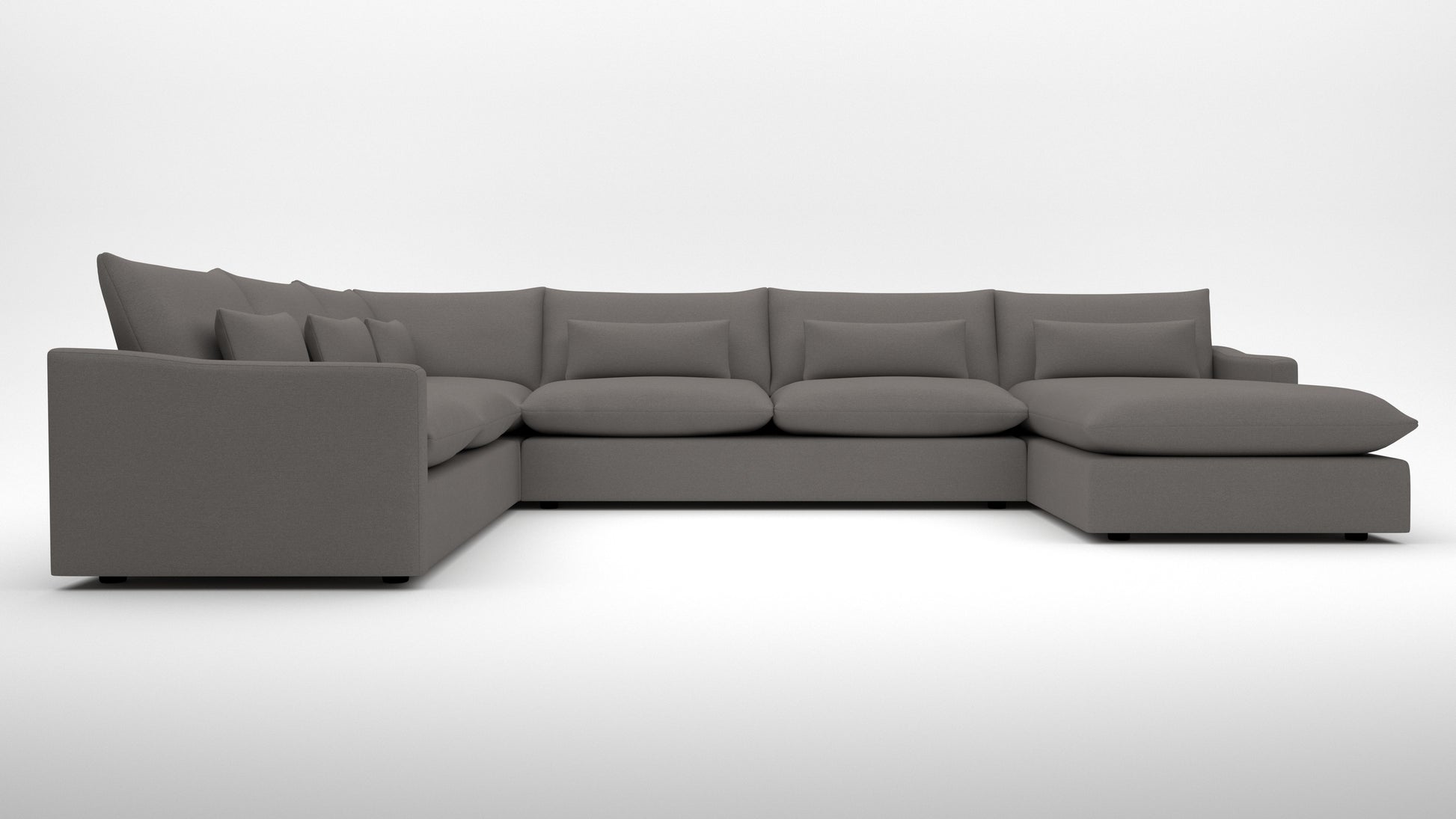 Bouldin 163" Corner Sectional W. Raf Chaise - Peyton Slate