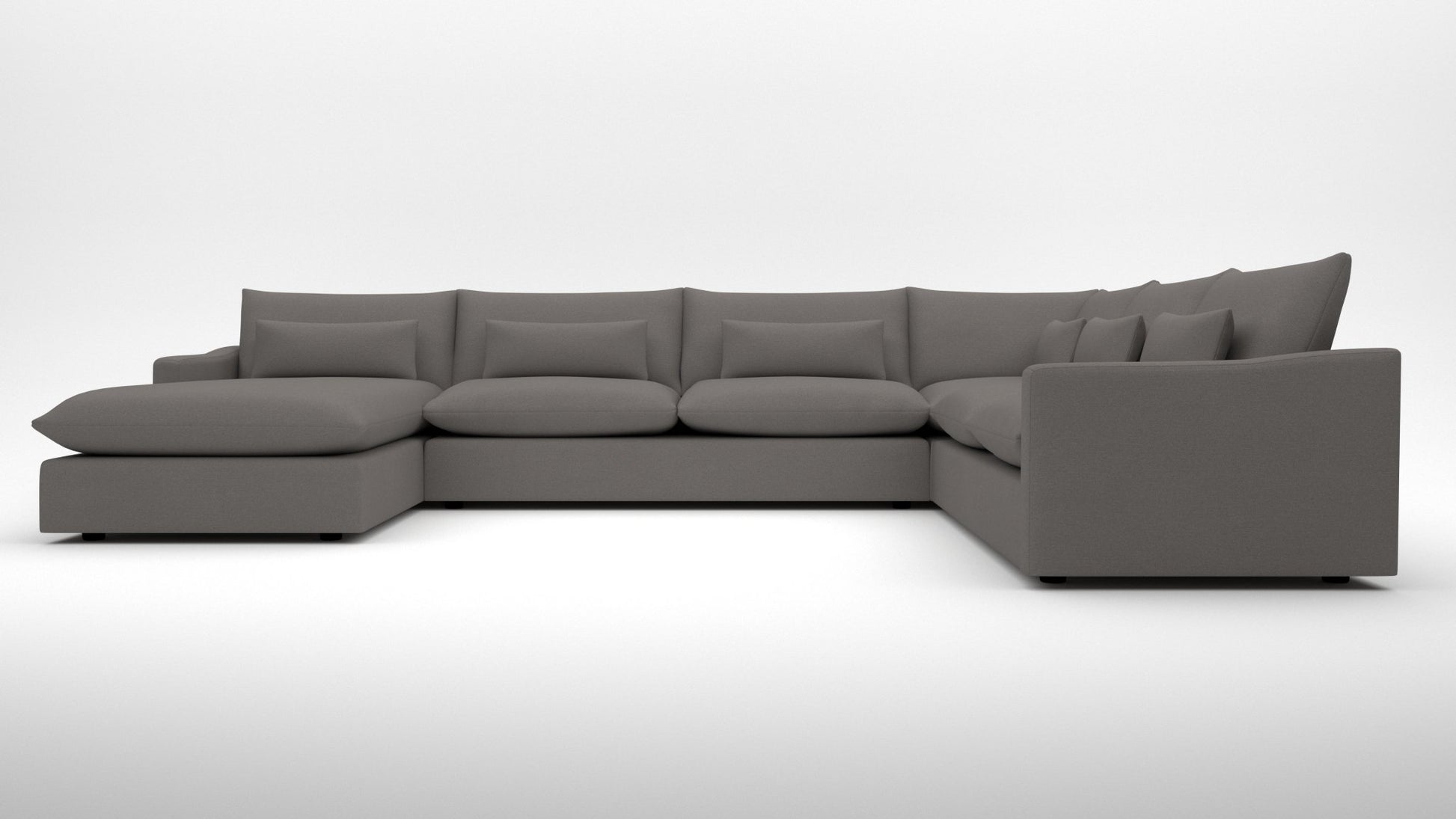 Bouldin 163" Corner Sectional W. Laf Chaise - Peyton Slate