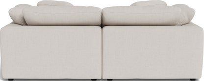 Fluffy 2 Piece Sofa w/Otto - Camila Oyster