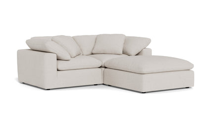 Fluffy 2 Piece Sofa w/Otto - Camila Oyster