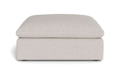 Fluffy Ottoman - Camila Oyster