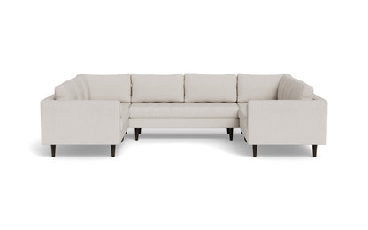 Ladybird 134" U Sectional - Camila Oyster