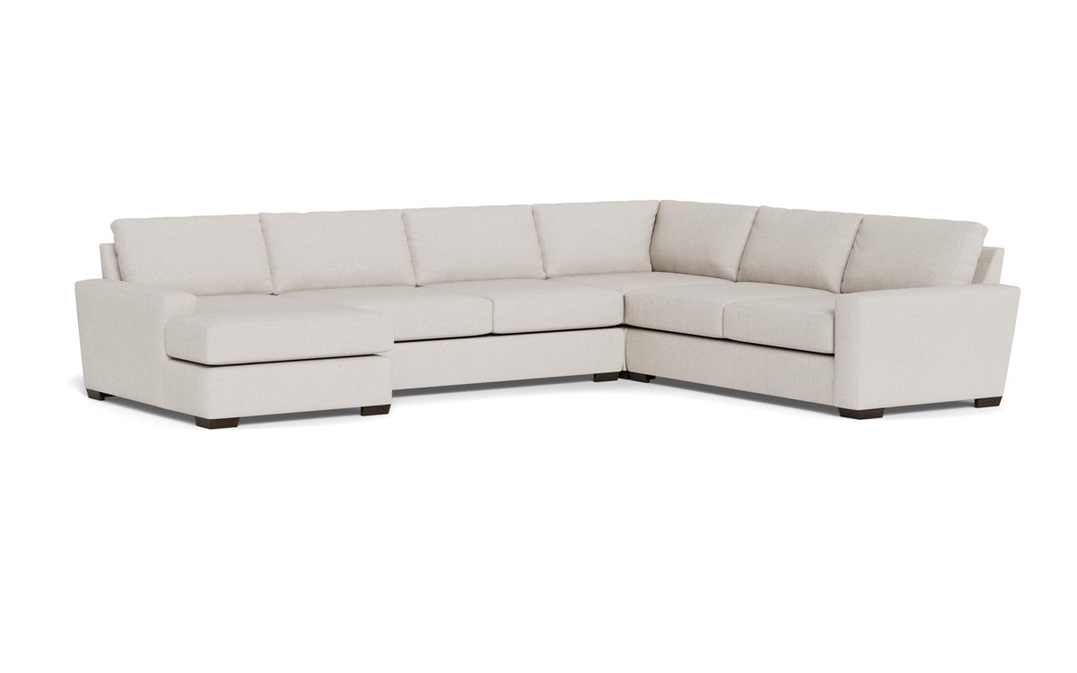 Mas Mesa 162" Deep Corner Sectionals w. Left Chaise - Camila Oyster