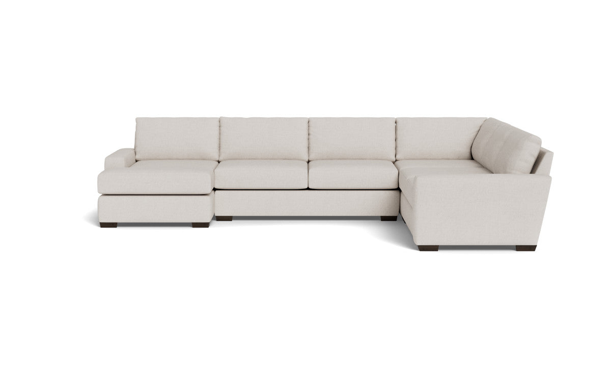 Mas Mesa 162" Deep Corner Sectionals w. Left Chaise - Camila Oyster