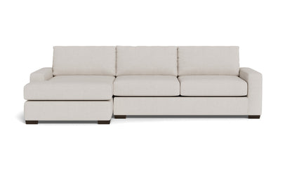 Mas Mesa 123" Deep Left Chaise Sectional - Camila Oyster