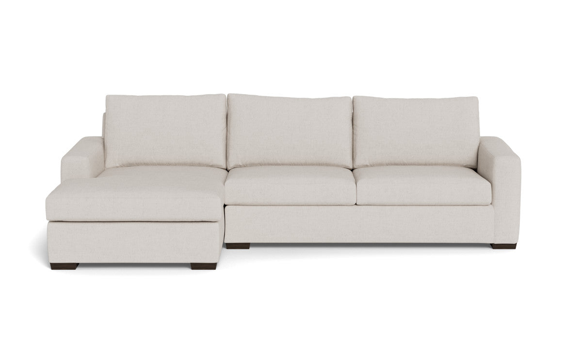 Mesa 123" Left Chaise Sectional - Camila Oyster