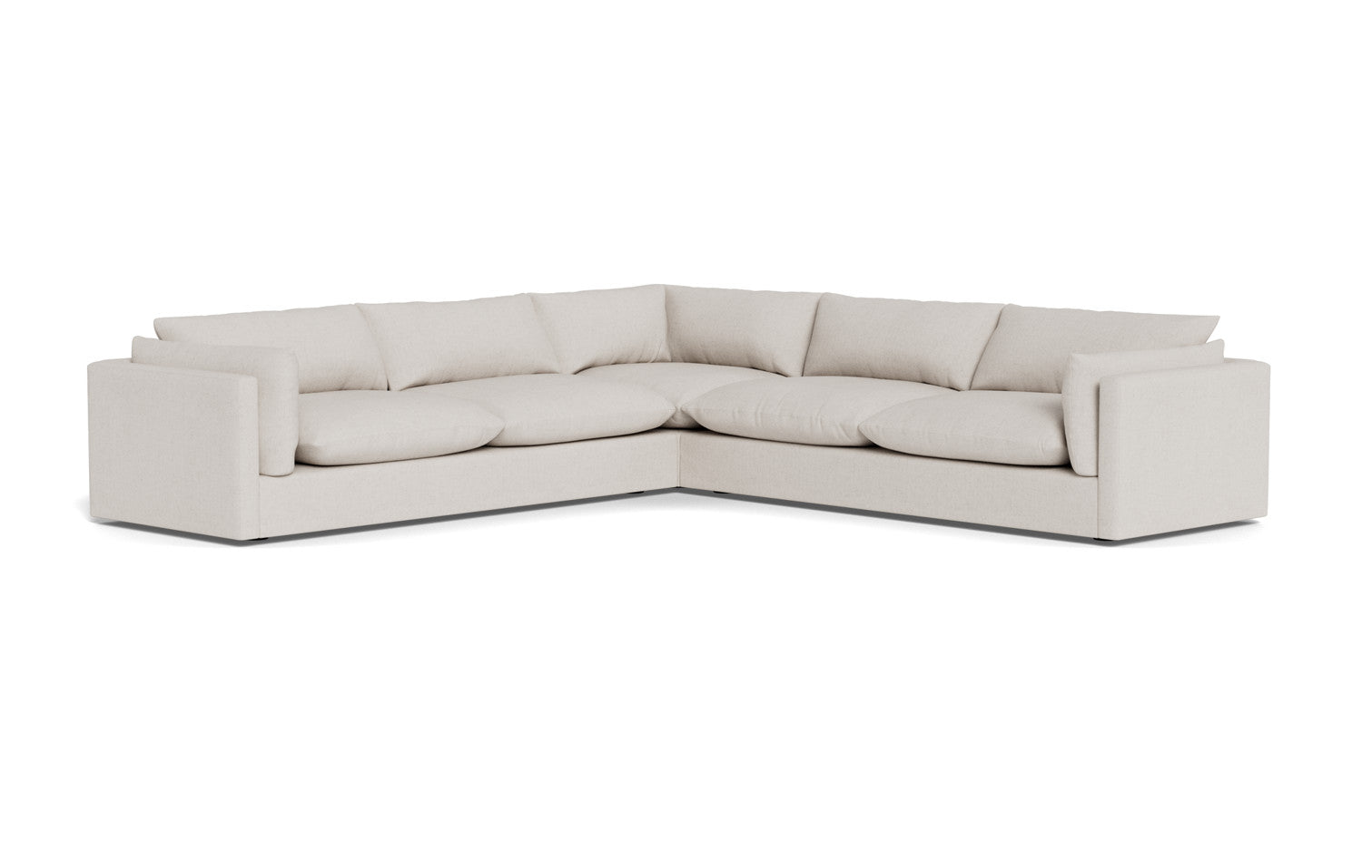 SoCo 124" Corner Sectional - Camila Oyster