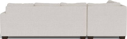 Track 121" Left Chaise Sectional - Camila Oyster