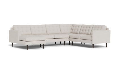 Wallace 131" Corner Sectionals w. Left Chaise - Camila Oyster
