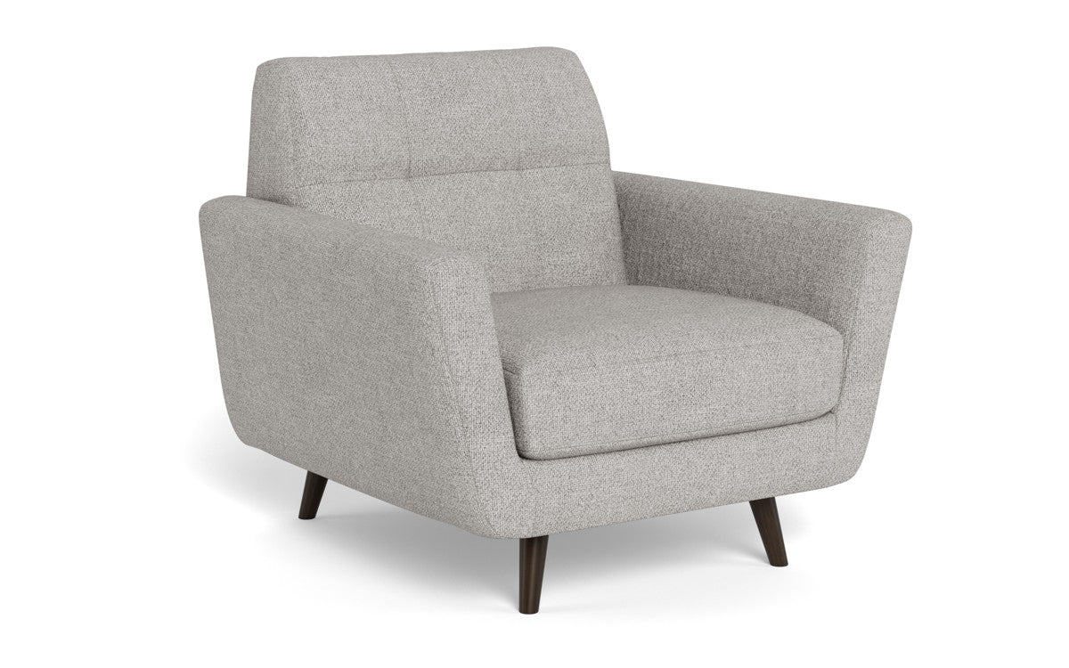 Lamar 42" Arm Chair - Camila Smoke