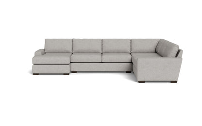 Mas Mesa 162" Deep Corner Sectionals w. Left Chaise - Camila Smoke