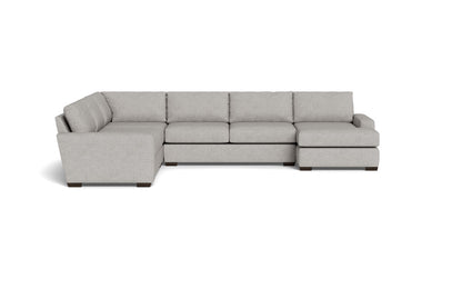 Mas Mesa 162" Deep Corner Sectionals w. Right Chaise - Camila Smoke