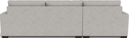 Mas Mesa 123" Deep Left Chaise Sectional - Camila Smoke