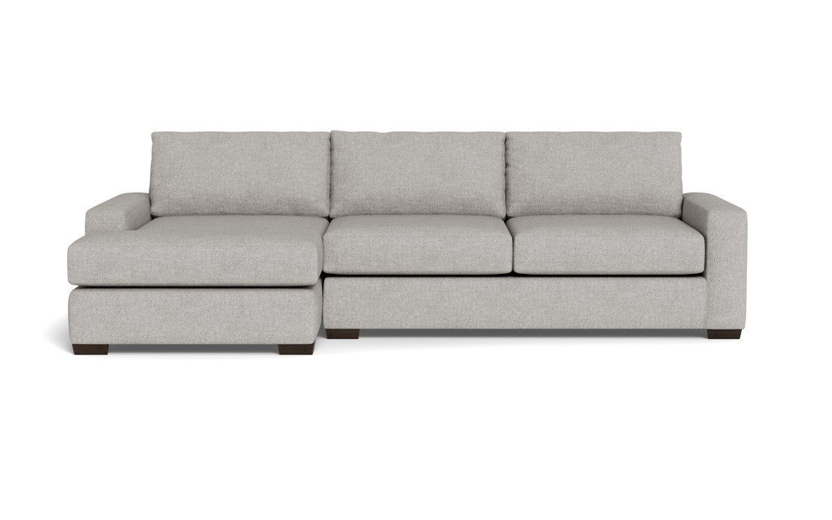 Mas Mesa 123" Deep Left Chaise Sectional - Camila Smoke