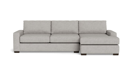 Mas Mesa 123" Deep Right Chaise Sectional - Camila Smoke