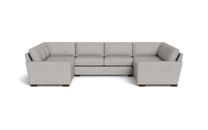 Mas Mesa 166" Deep Condo U Sectional - Camila Smoke