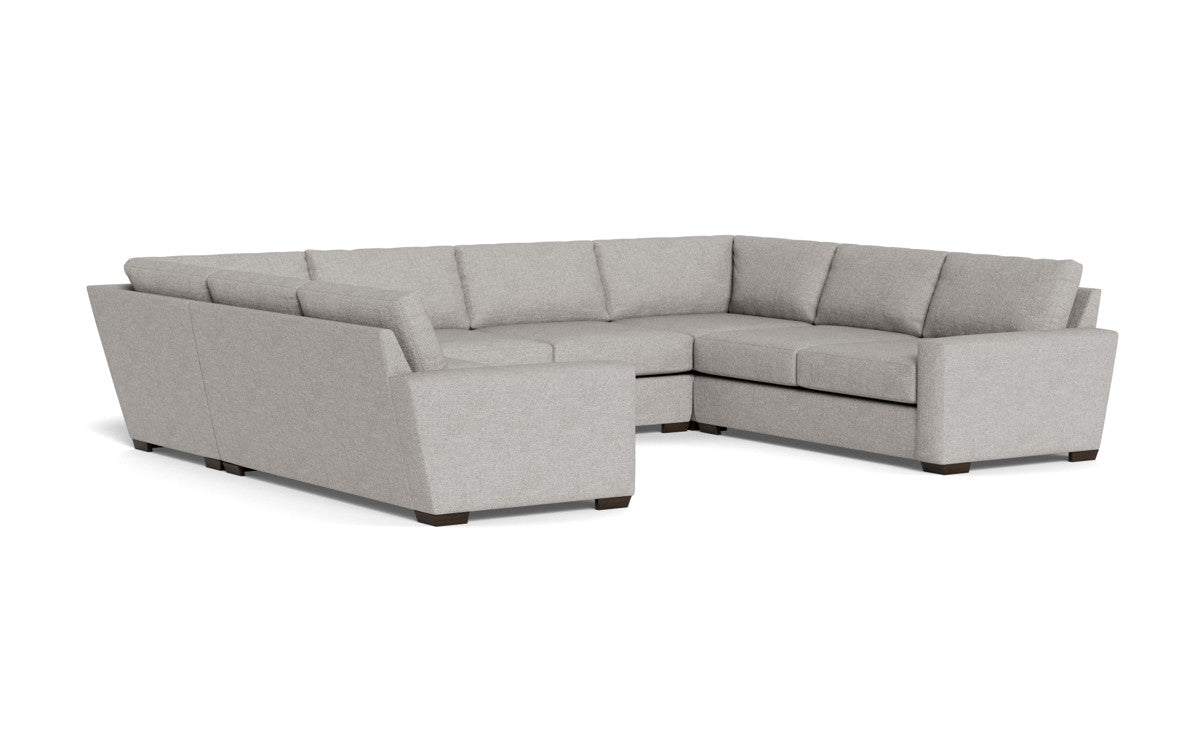 Mas Mesa 166" Deep Condo U Sectional - Camila Smoke