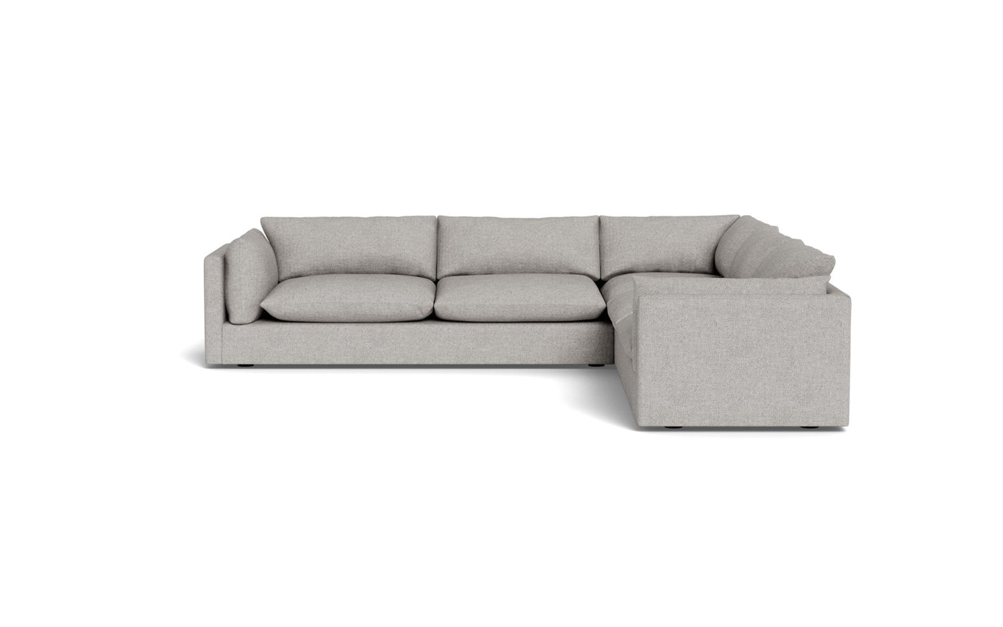 SoCo 124" Corner Sectional - Camila Smoke