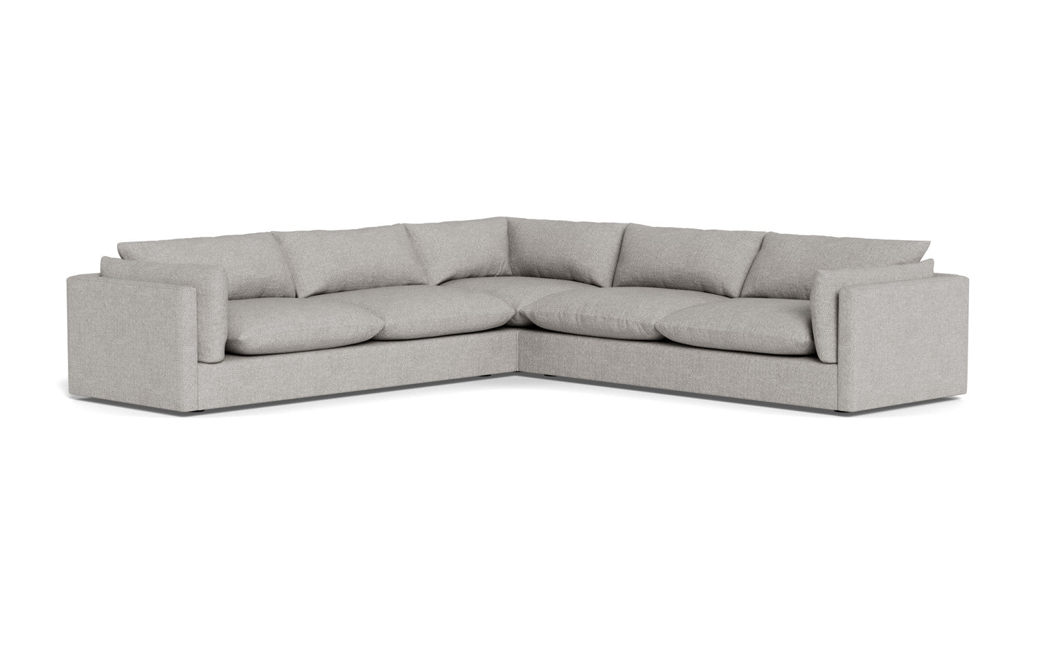 SoCo 124" Corner Sectional - Camila Smoke