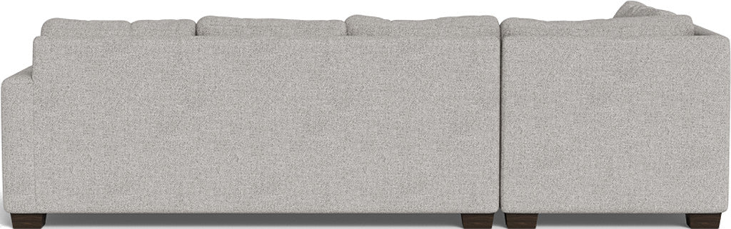 Track 121" Left Chaise Sectional - Camila Smoke