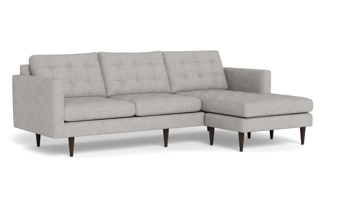 Wallace 98" Reversible Chaise Sofa - Camila Smoke
