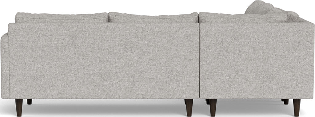 Wallace 102" Untufted Corner Sectional - Camila Smoke