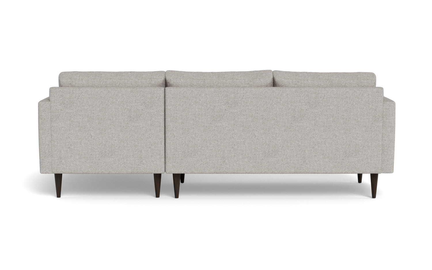 Wallace 98" Untufted Right Chaise Sectional - Camila Smoke