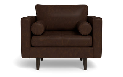 Ladybird 42" Leather Arm Chair - Cheyenne Arrowshaft