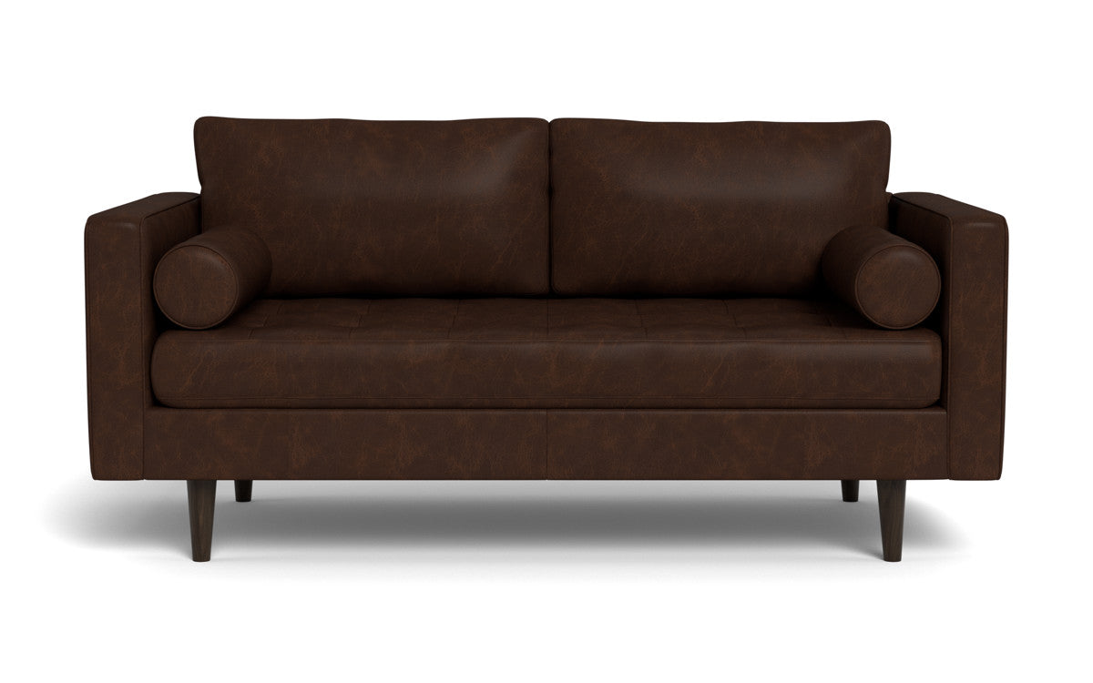 Ladybird 72" Leather Loveseat - Cheyenne Arrowshaft