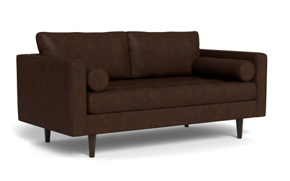 Ladybird 72" Leather Loveseat - Cheyenne Arrowshaft