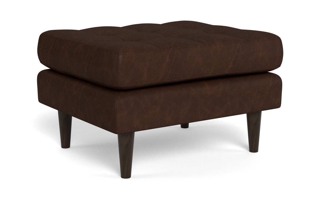 Ladybird Leather Ottoman -