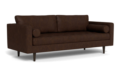 Ladybird 88" Leather Sofa - Cheyenne Arrowshaft