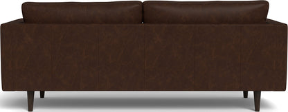 Ladybird 88" Leather Sofa - Cheyenne Arrowshaft