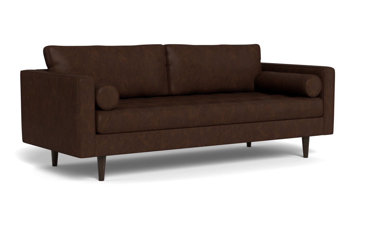 Ladybird 88" Leather Sofa -