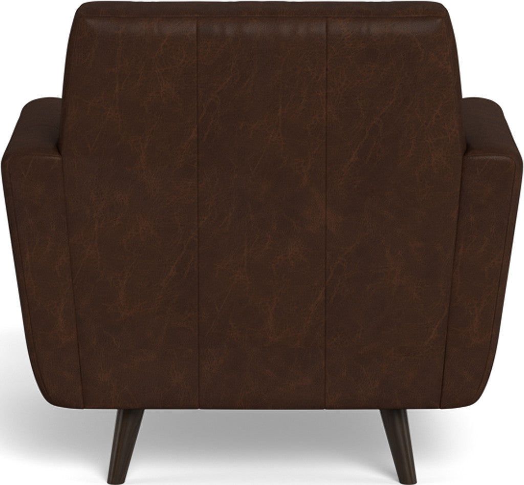 Lamar 42" Leather Arm Chair - Cheyenne Arrowshaft