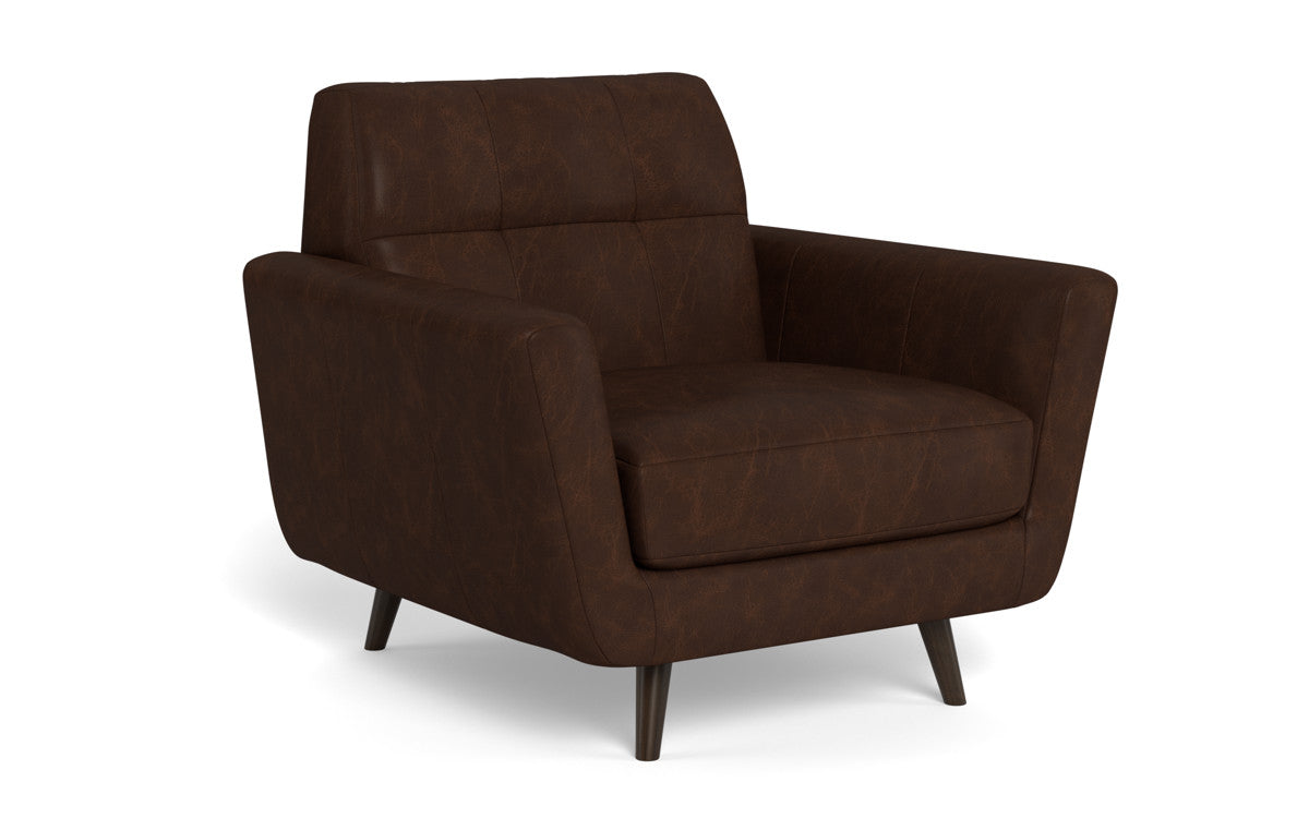 Lamar 42" Leather Arm Chair - Cheyenne Arrowshaft