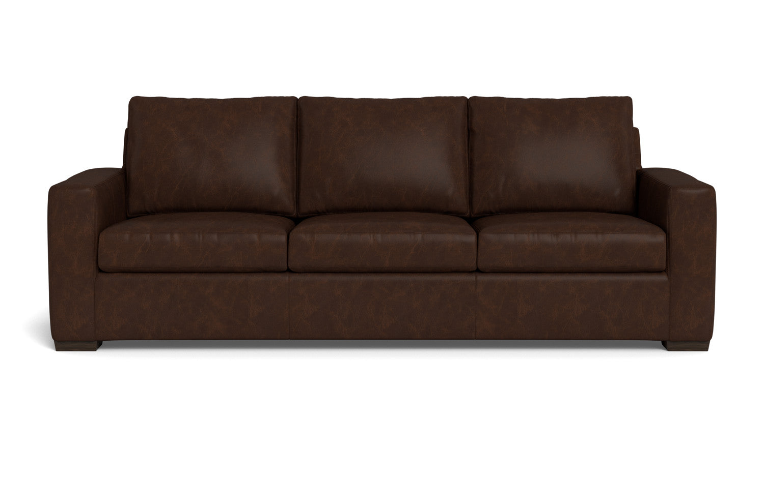 Mesa 101" Leather Estate Sofa - Cheyenne Arrowshaft