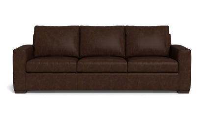 Mesa 101" Leather Estate Sofa - Cheyenne Arrowshaft