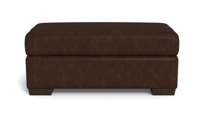 Mesa Leather Ottoman -