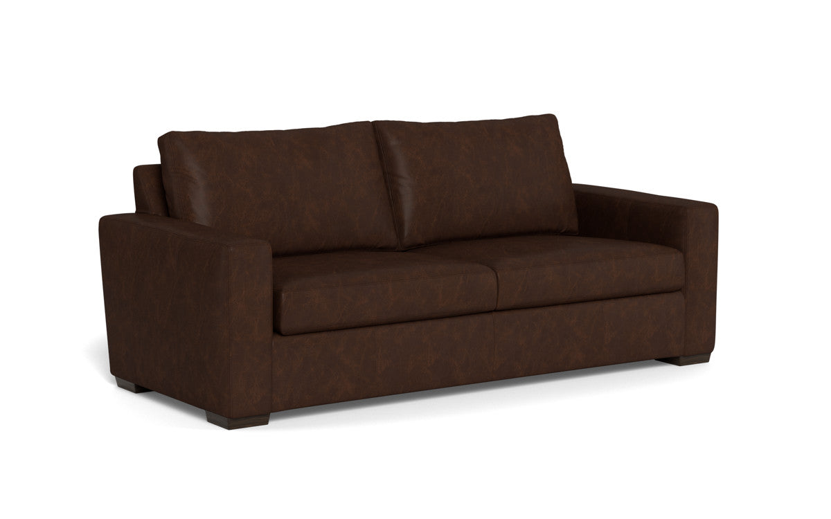 Mas Mesa 88" Deep Leather Sofa - Cheyenne Arrowshaft