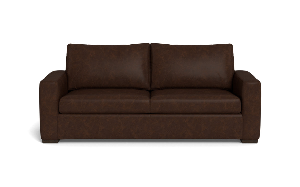 Mas Mesa 88" Deep Leather Sofa - Cheyenne Arrowshaft