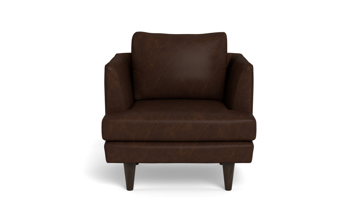 Rainey 35" Leather Arm Chair - Cheyenne Arrowshaft