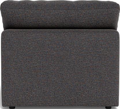 Fluffy Small Armless Chair - Cordova Eclipse